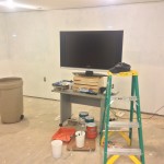 Pain Cave Remodel - Primered 2