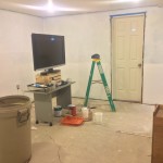 Pain Cave Remodel - Primered 1
