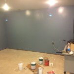 Pain Cave Remodel - Painted 1