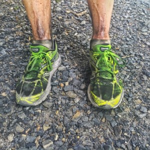 D&L Trail LSD Run dry dusty feet