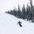 Yours truly, taking some turns at Sunshine Village, Banff